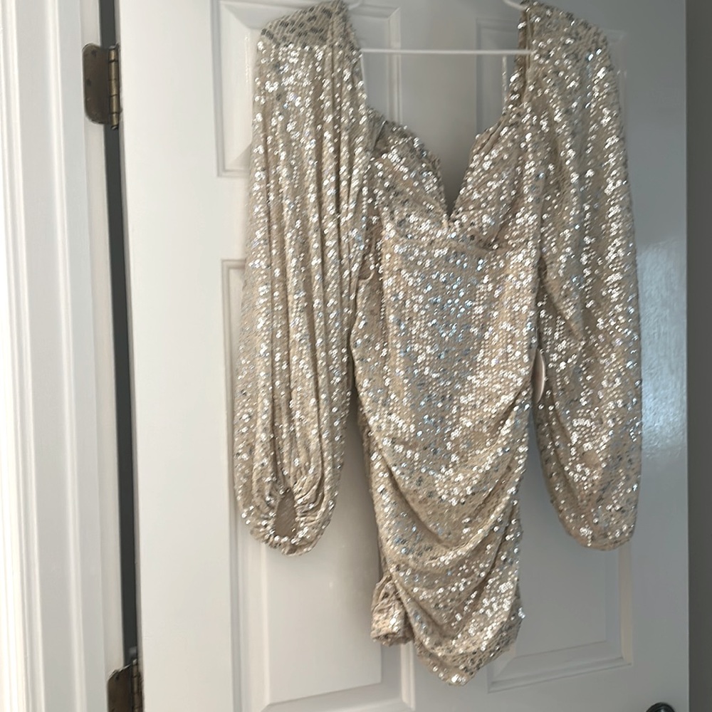 Sequin mini dress never worn great for new years!!! NYE #nye